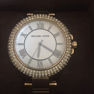 Gold Michael Kors watch